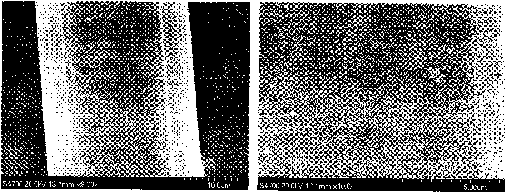 Method for preparing polyimide/silver composite conductive fiber