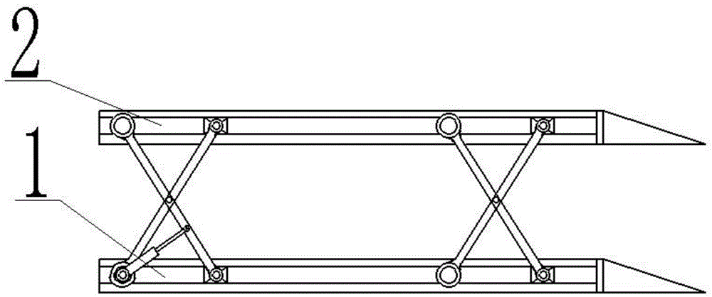 Double-layer parking equipment