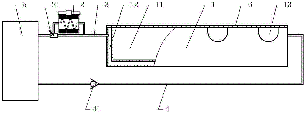 Constant-temperature chicken raising trough