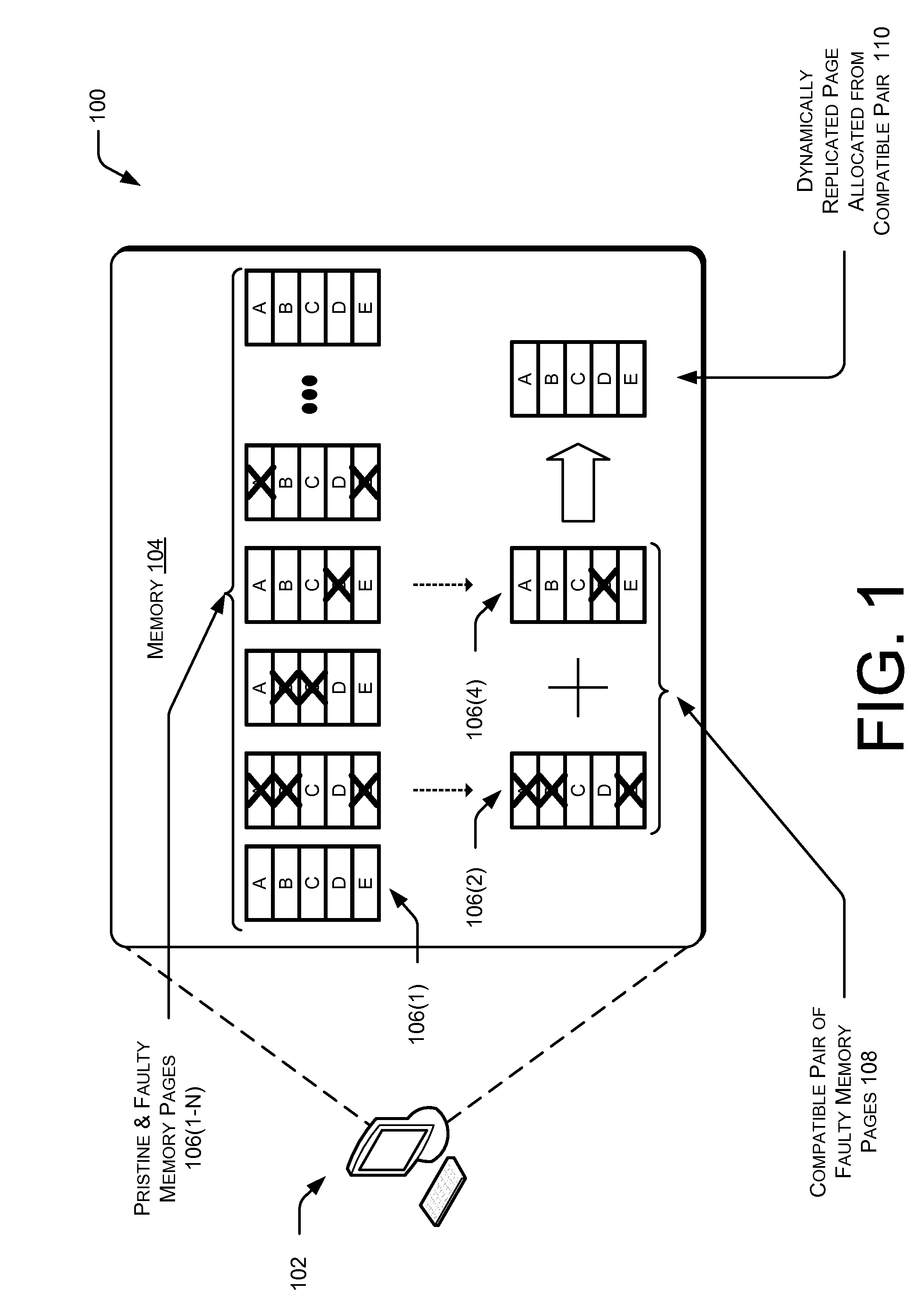 Dynamically replicated memory