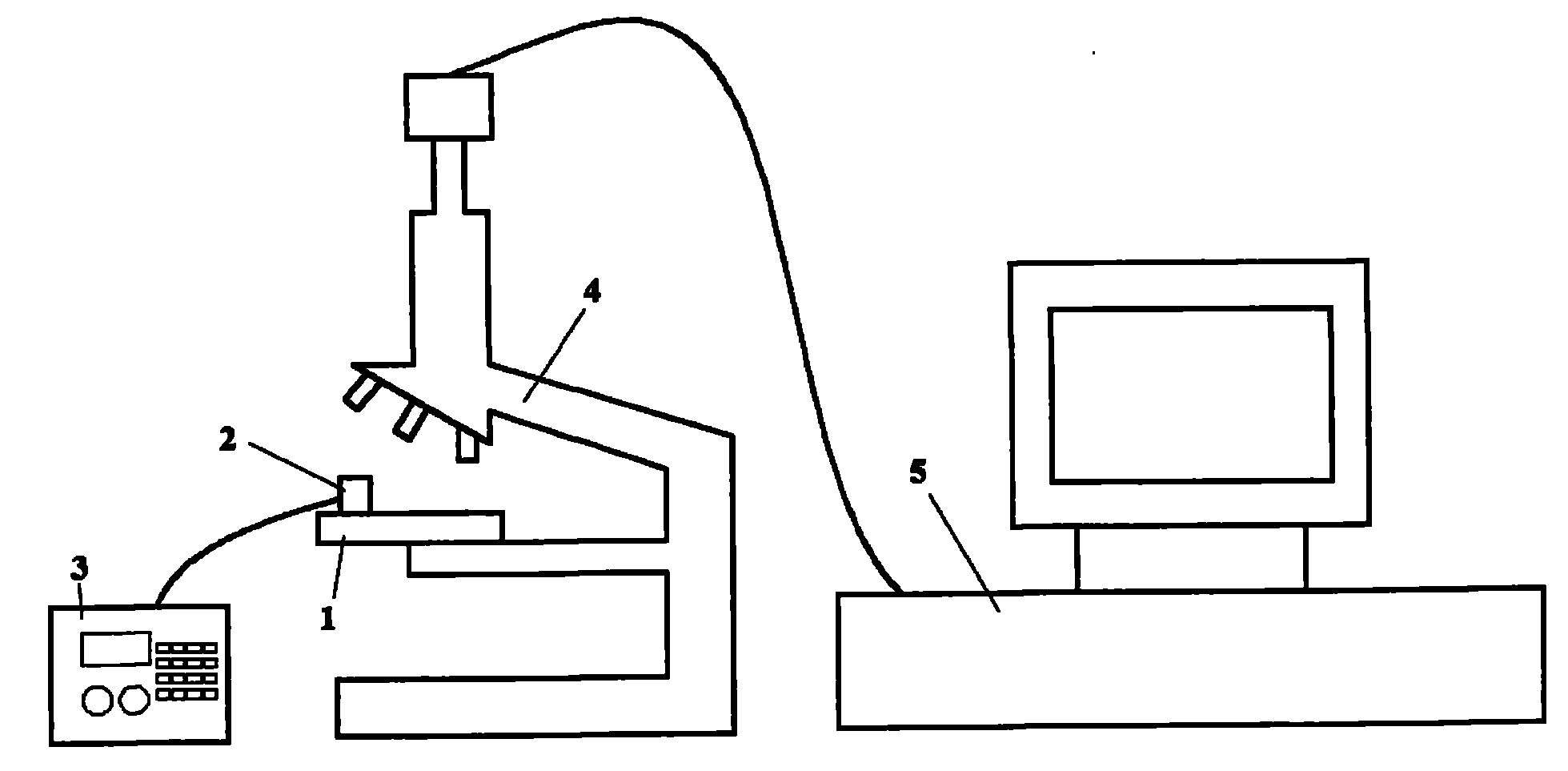 Low-dimension material dynamic tensile loading measurement system