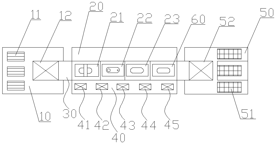 Automatic measuring apparatus and measuring method of multifunctional mobile phone backboard