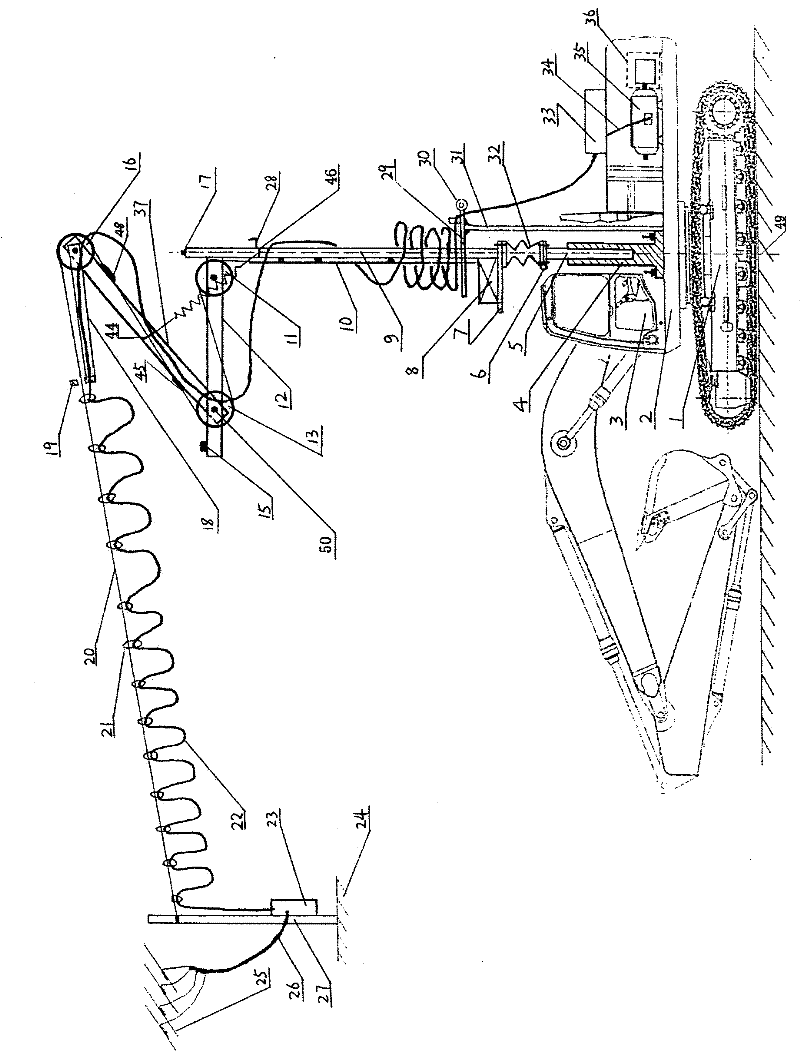 Manufacturing method of electric excavator device