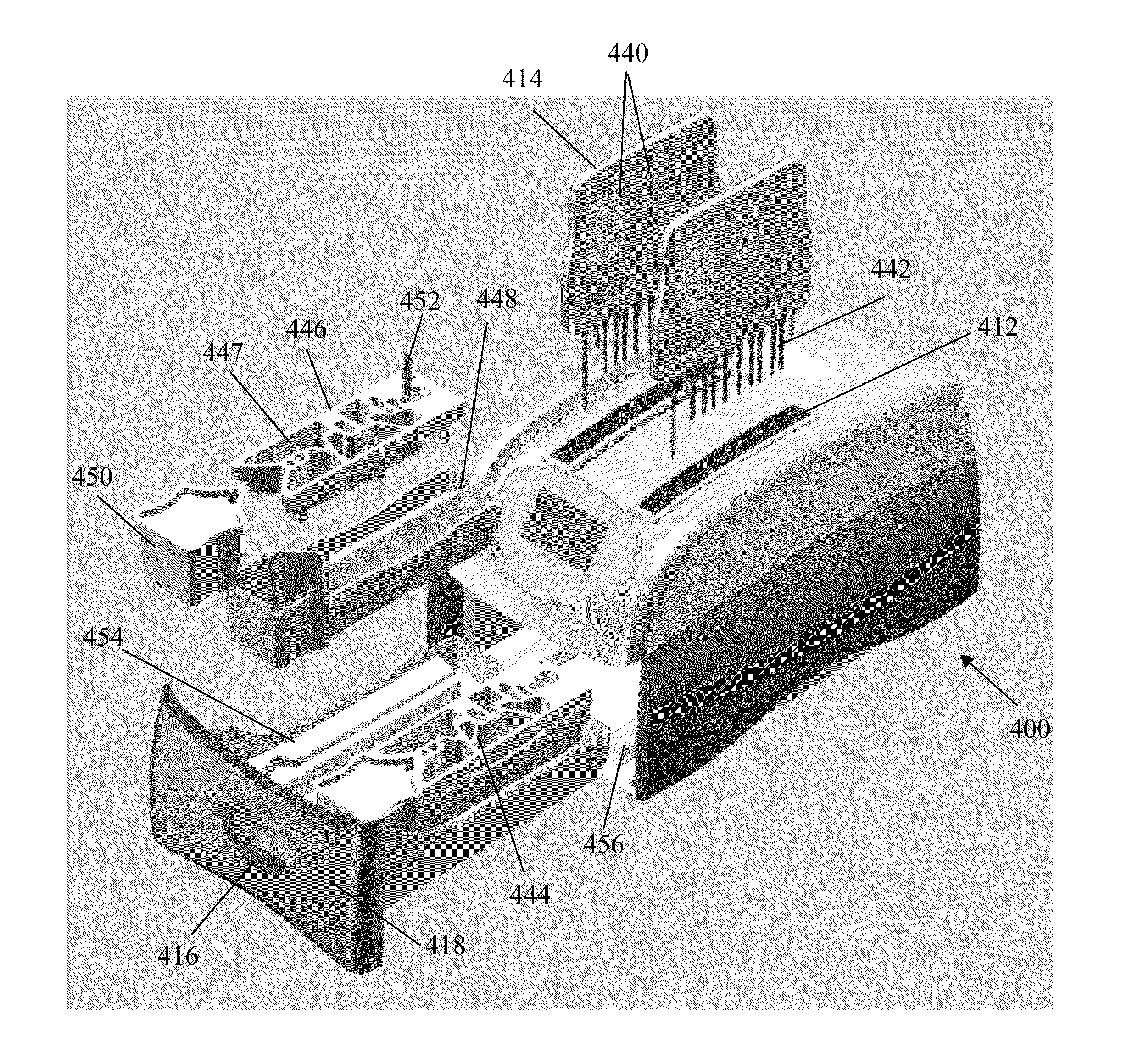 Apparatus for and method of processing biological samples