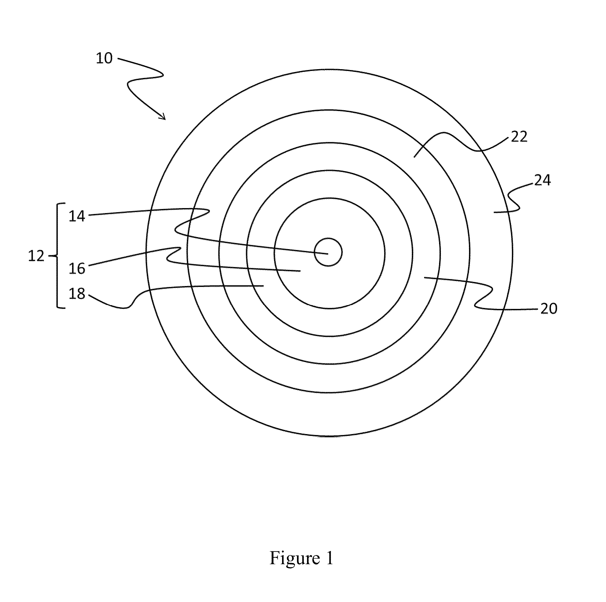 Large effective area fiber with low bending losses