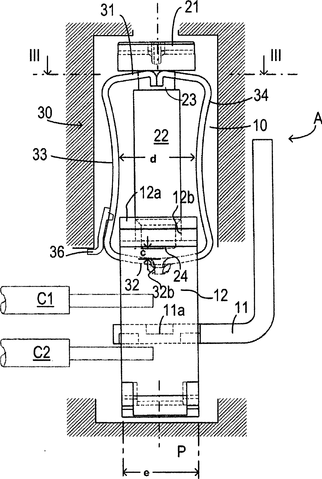 Thread wiring terminal