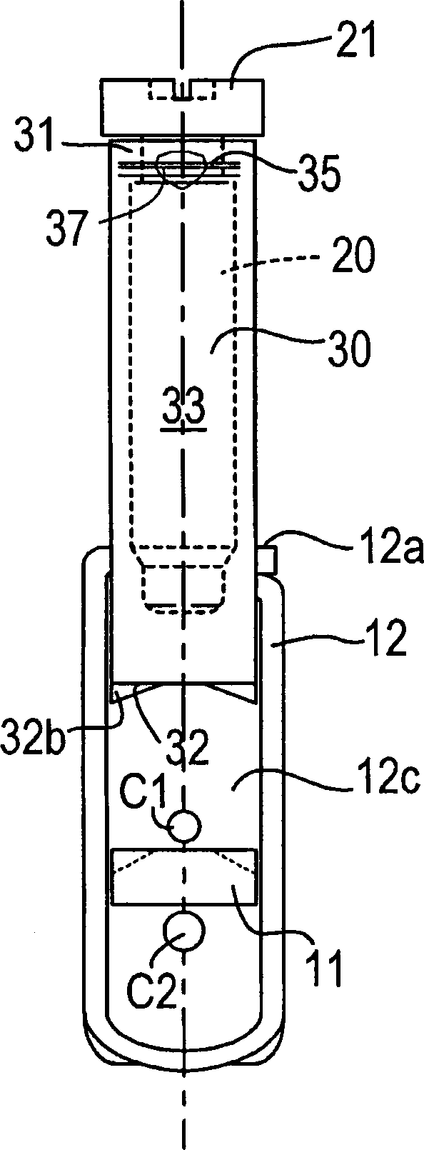 Thread wiring terminal