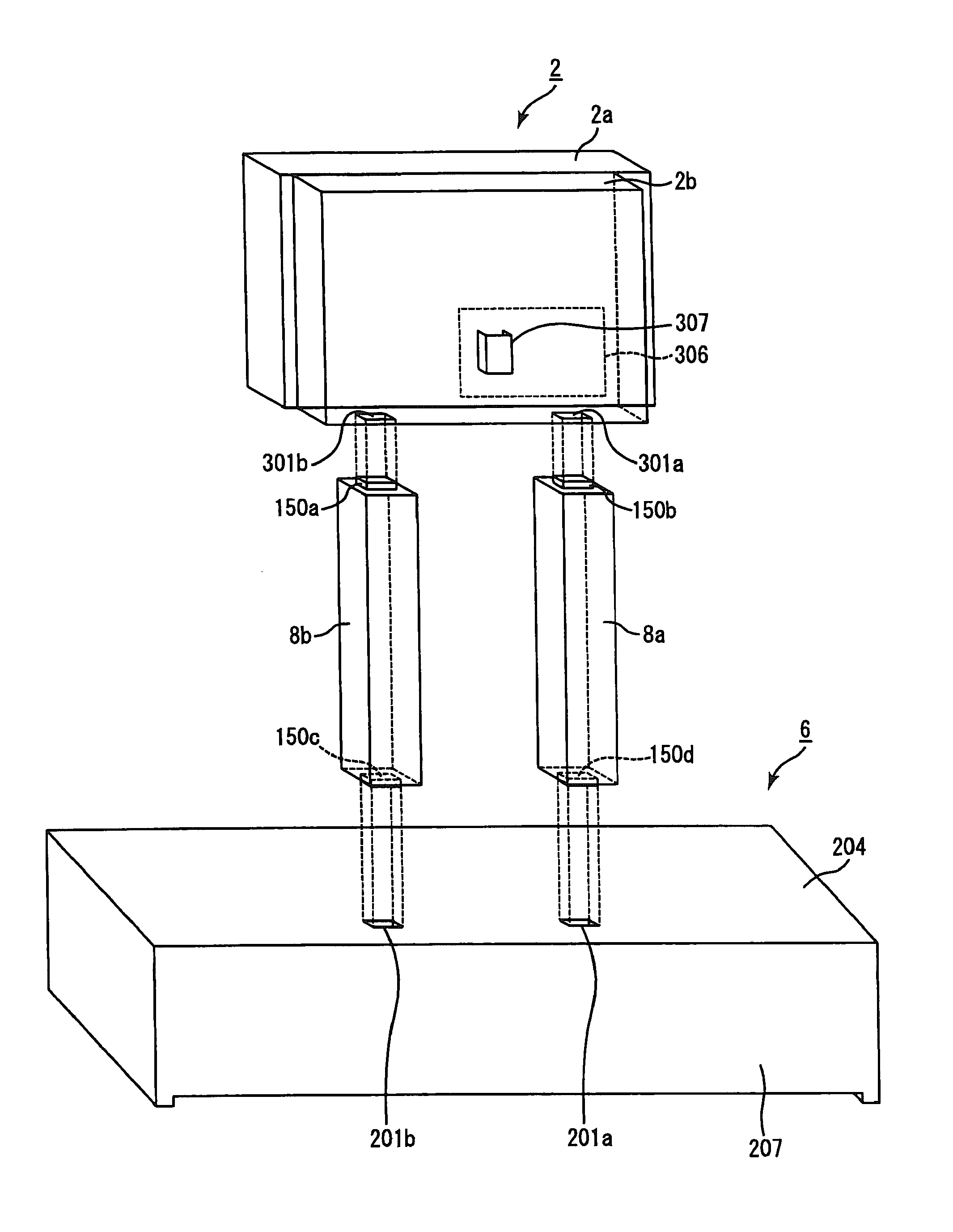 Gaming system having large display and plural gaming machines