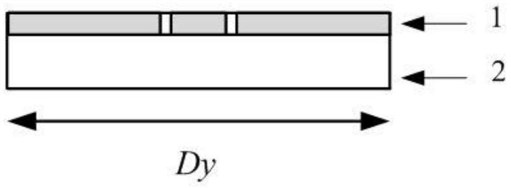 A compact x-shaped artificial surface plasmon waveguide