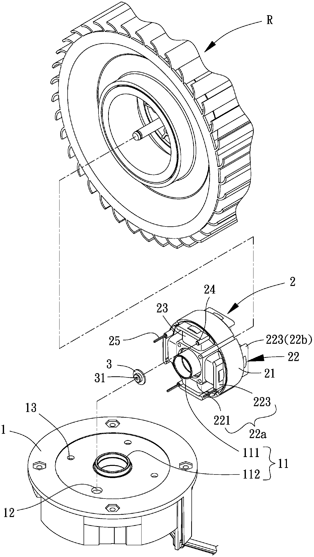 Motor stator