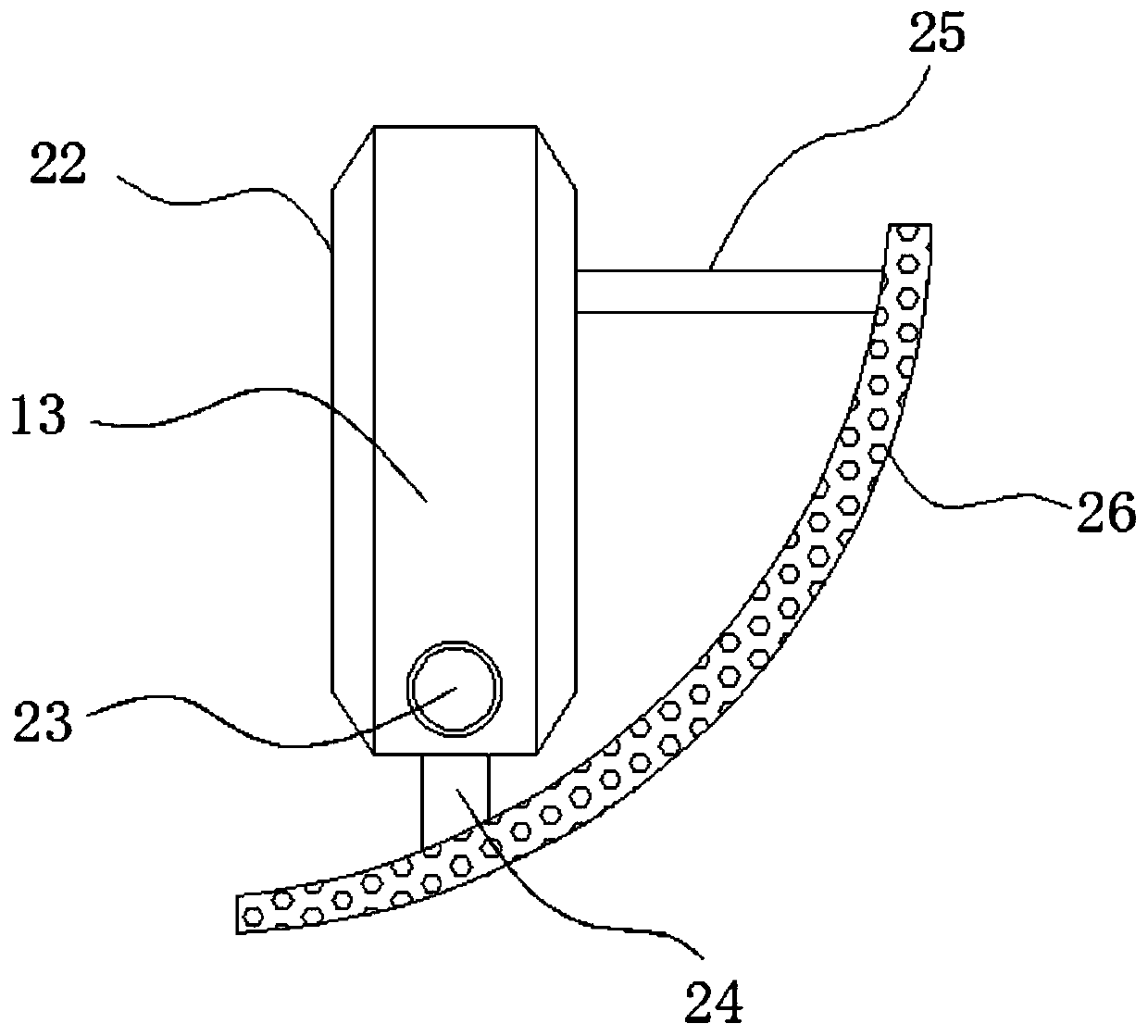 Cable traction winding device for ocean engineering