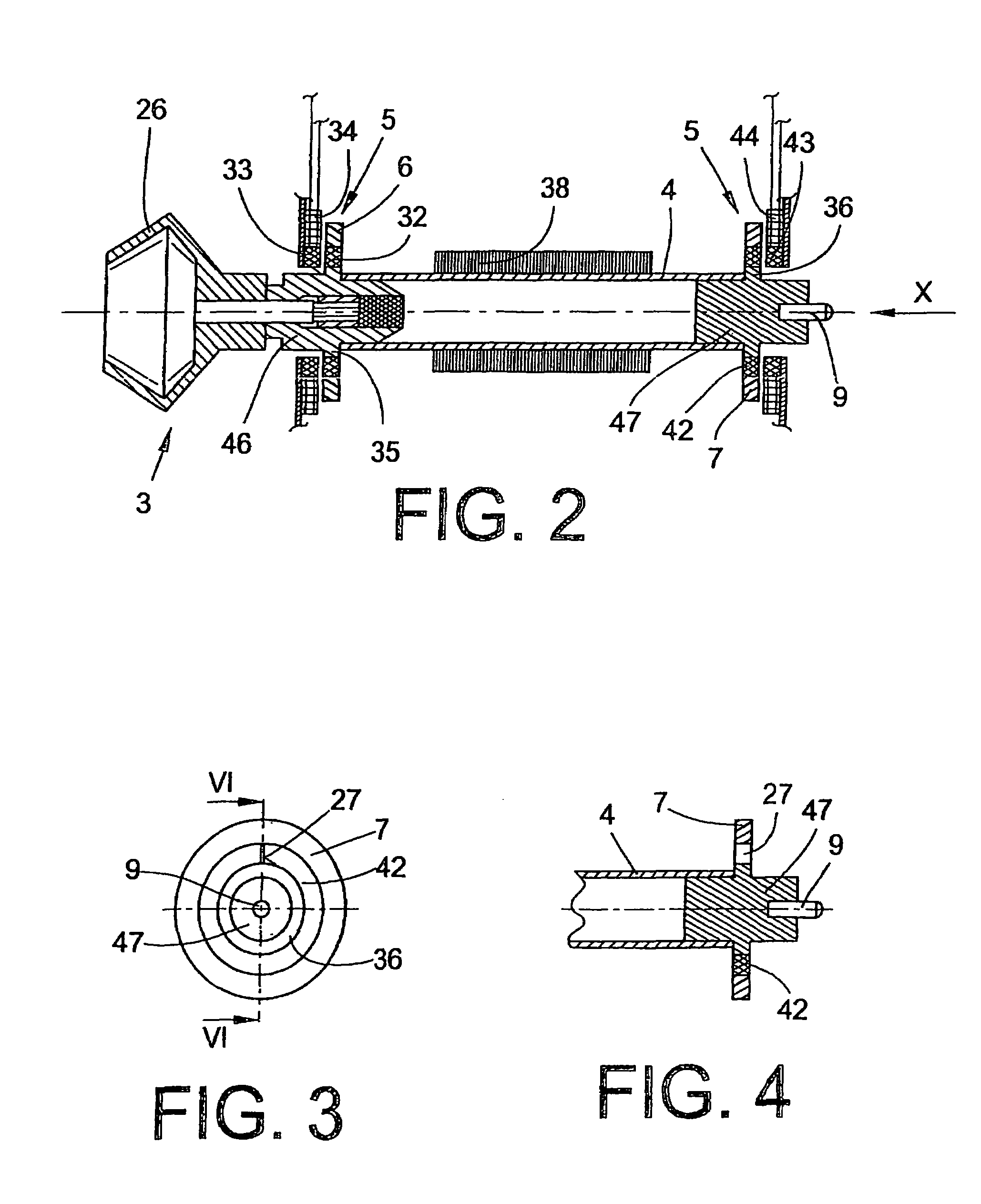 Rotor shaft of a spinning rotor