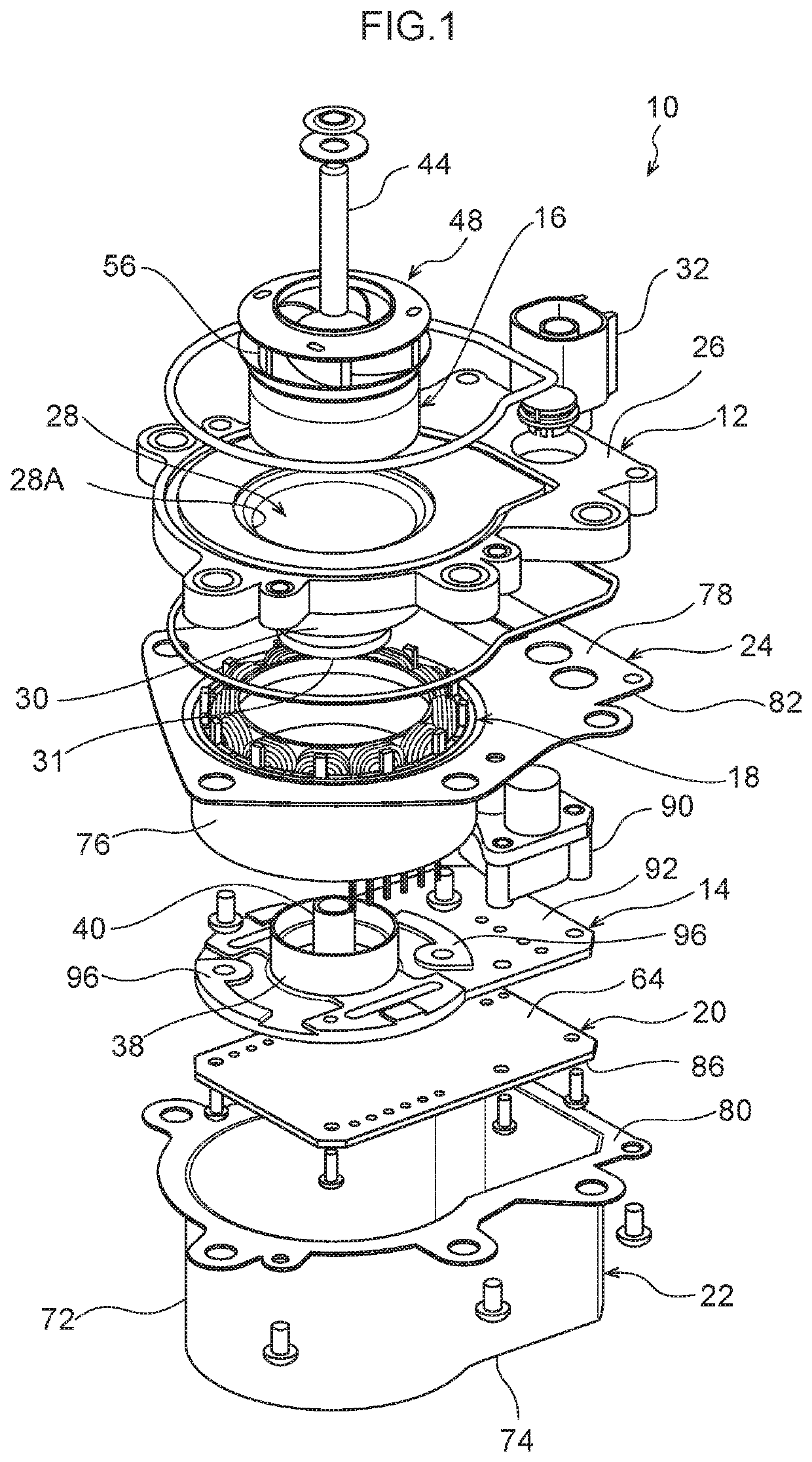 Brushless motor control device