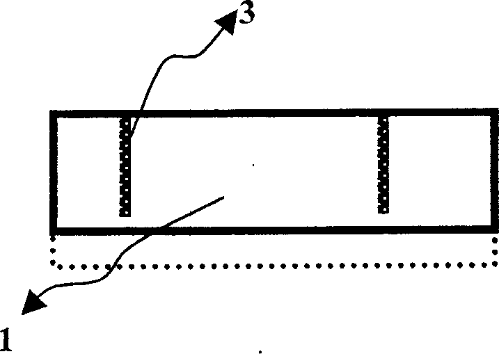 Surface polishing method for protective side edge of group II-VI semiconductor material