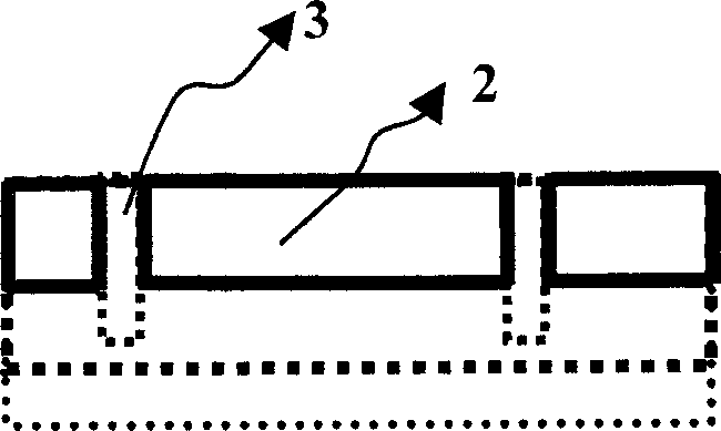 Surface polishing method for protective side edge of group II-VI semiconductor material