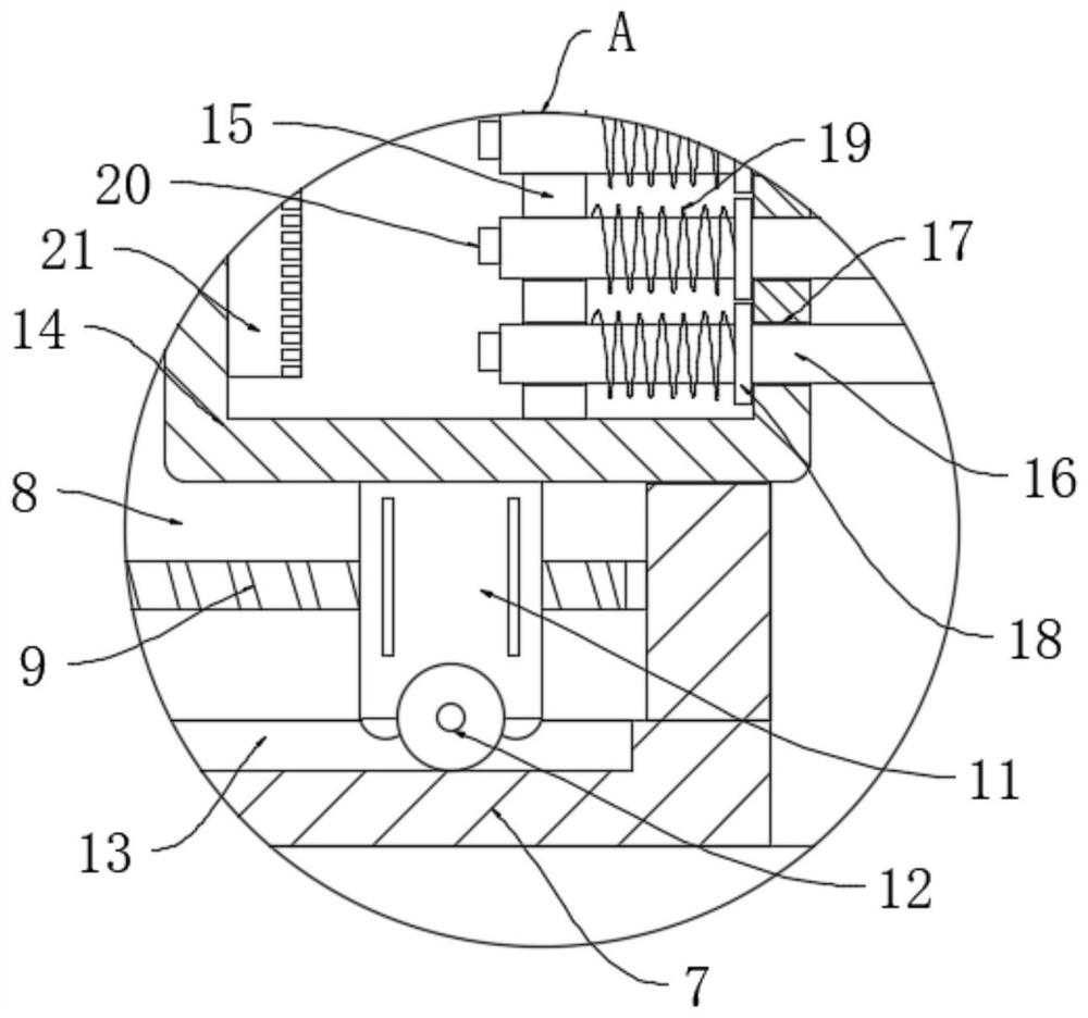 Multi-specification type aluminum profile sand blasting equipment