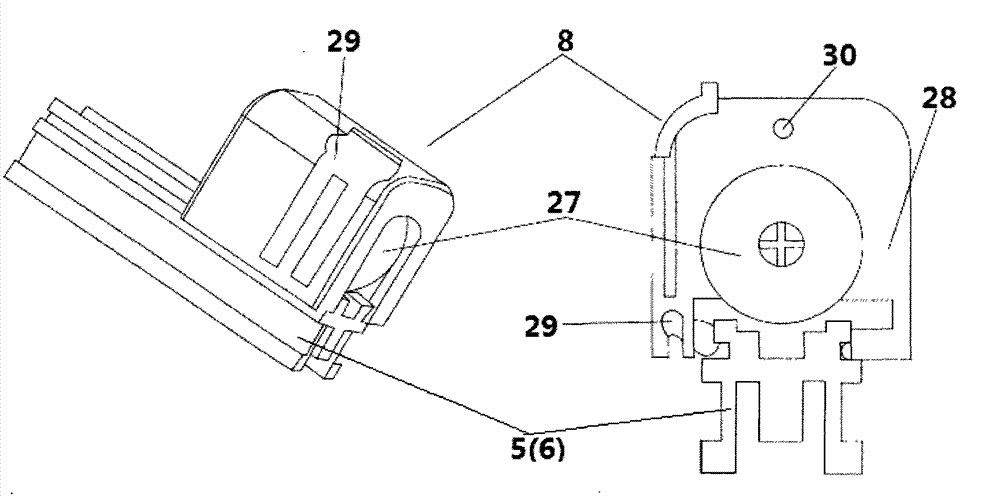 Horizontal-casting sectional demonstration experimental device and experimental method thereof