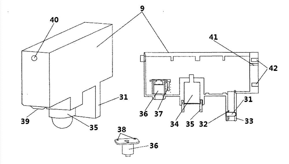 Horizontal-casting sectional demonstration experimental device and experimental method thereof