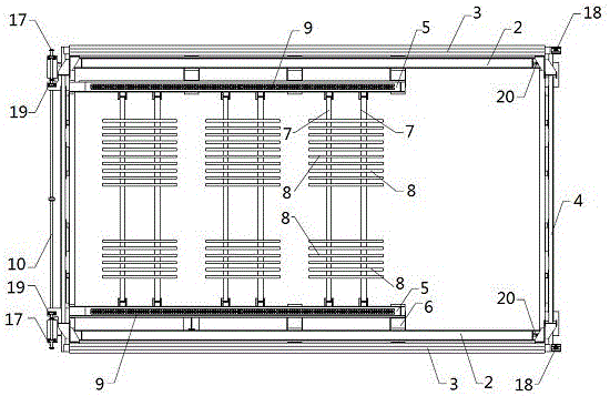 Automobile transferring parking garage