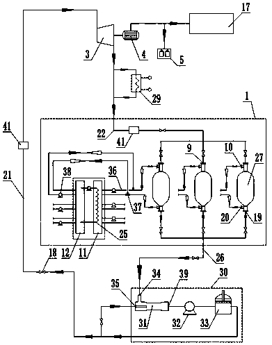 Ejection hydrogen energy working system