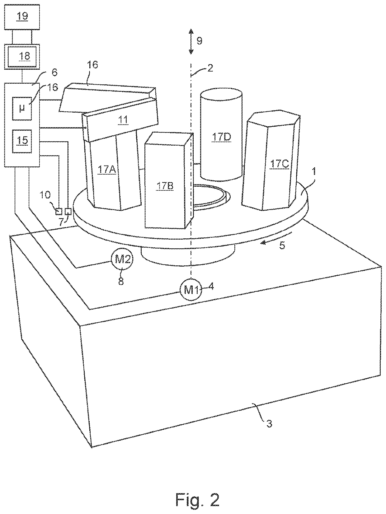 Method for Producing At Least One Solid-Body Layer on a Support That Can Rotate About an Axis of Rotation