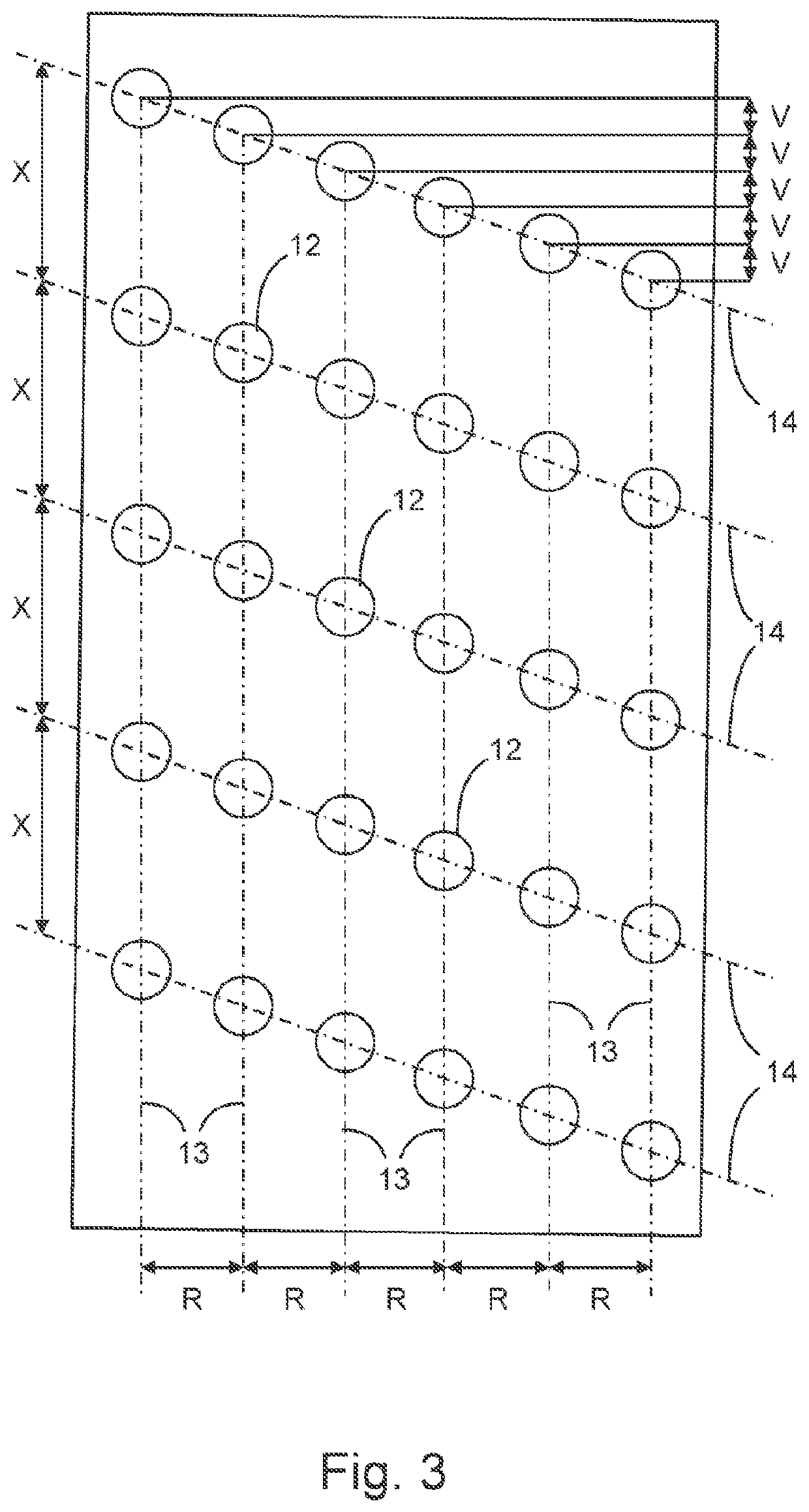 Method for Producing At Least One Solid-Body Layer on a Support That Can Rotate About an Axis of Rotation