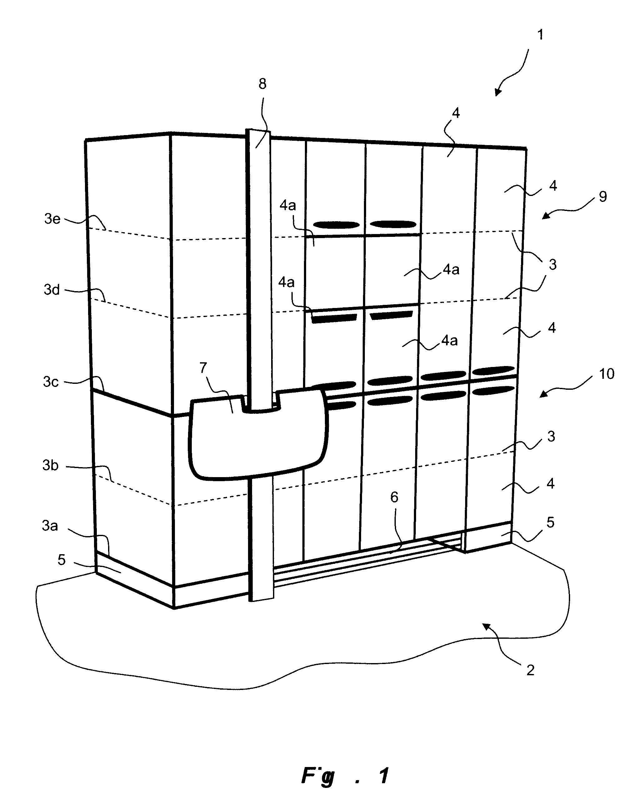 Galley and method of catering for passengers on an aircraft