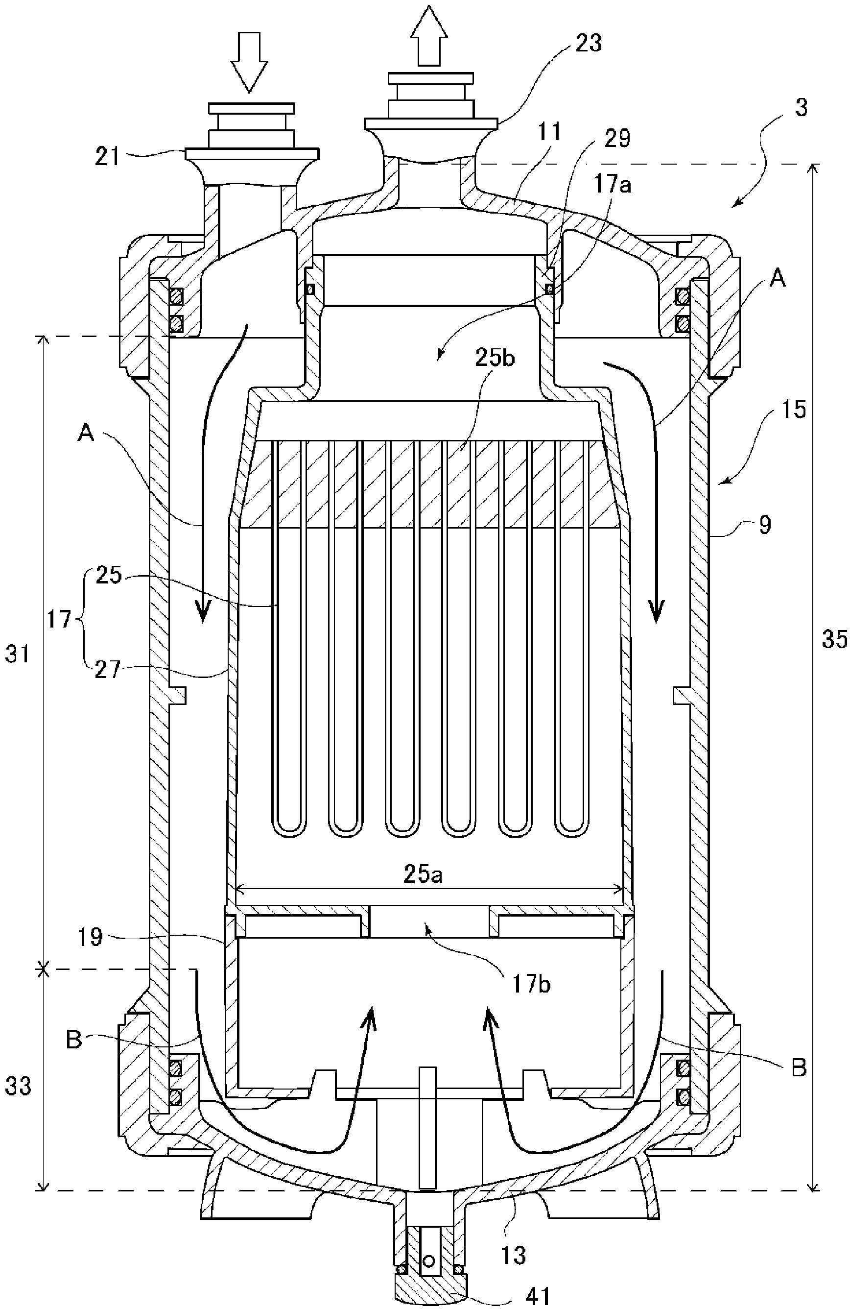 Filtration device