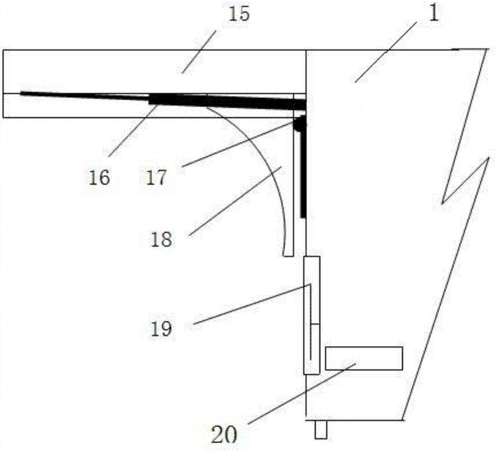 Automatic charging unmanned aerial vehicle hangar