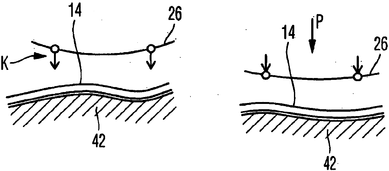 Image-recording device, balloon for operation with an image-recording device, method for operating an image-recording device, and control program for an image-recording device