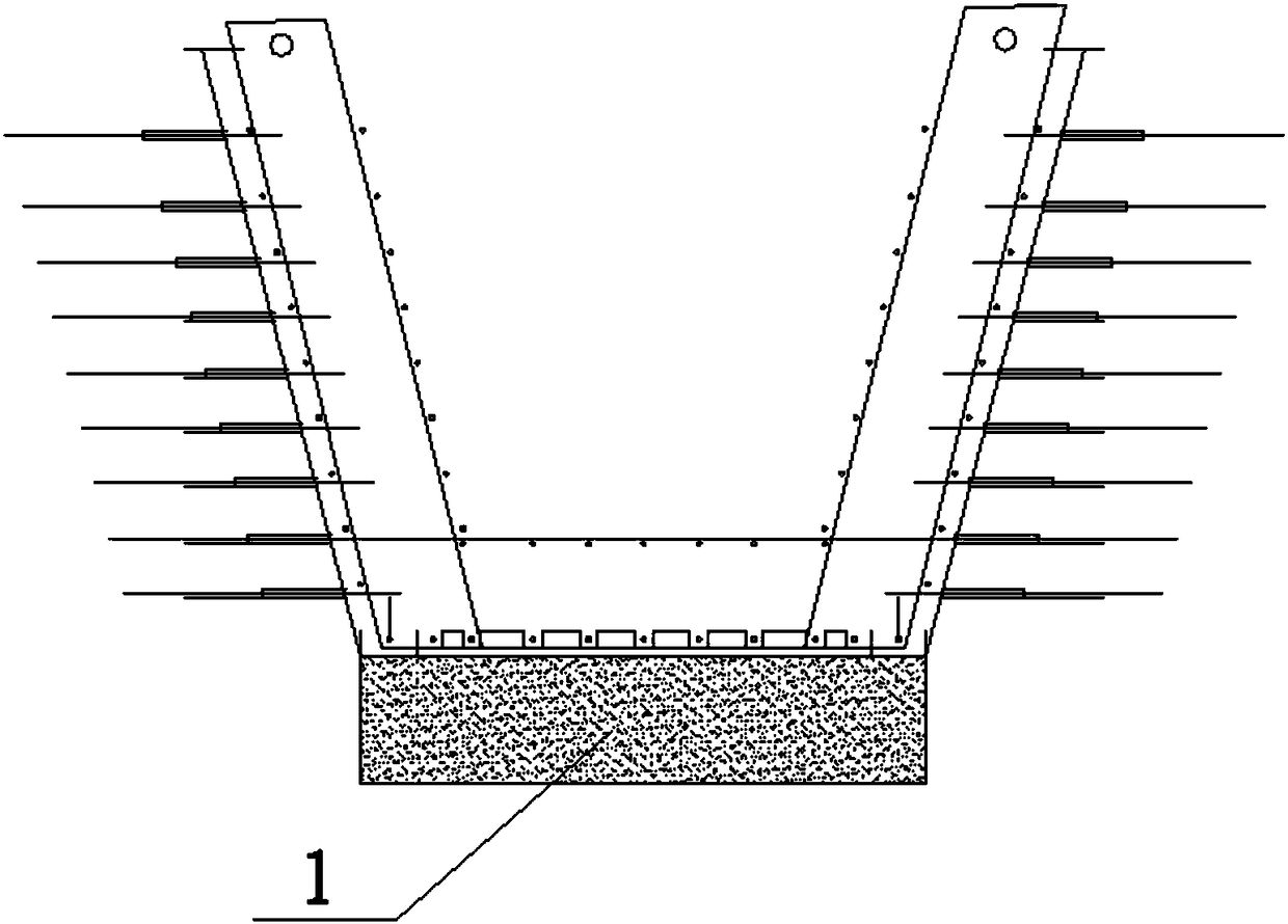 Precast box beam steel reinforcement cage jig