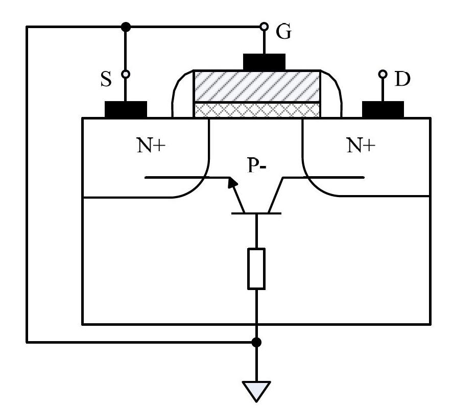 PD SOI (partially-depleted silicon on insulator) technology-based body grid coupling ESD (electro-static discharge) protection structure