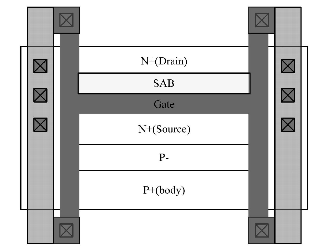 PD SOI (partially-depleted silicon on insulator) technology-based body grid coupling ESD (electro-static discharge) protection structure