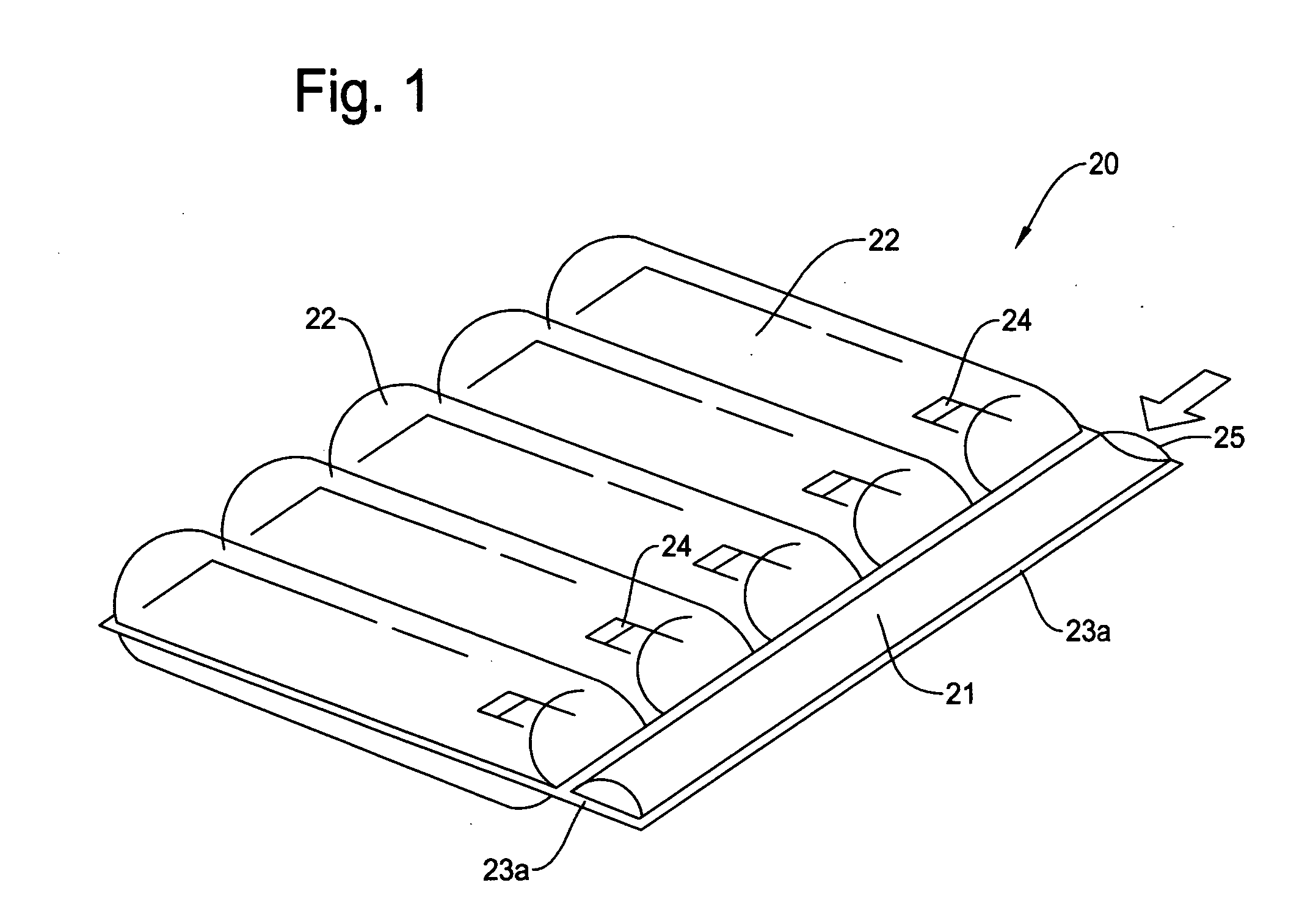 Structure of air-packing device