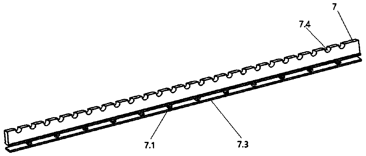 Electromagnetic rubber hair ring automatic forming device