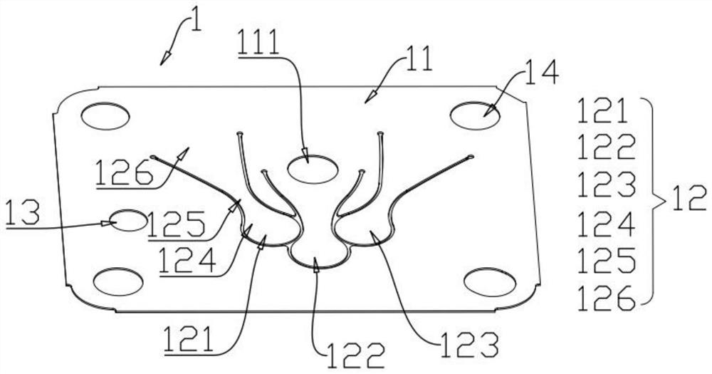 Valve group component and compressor and refrigerator with same