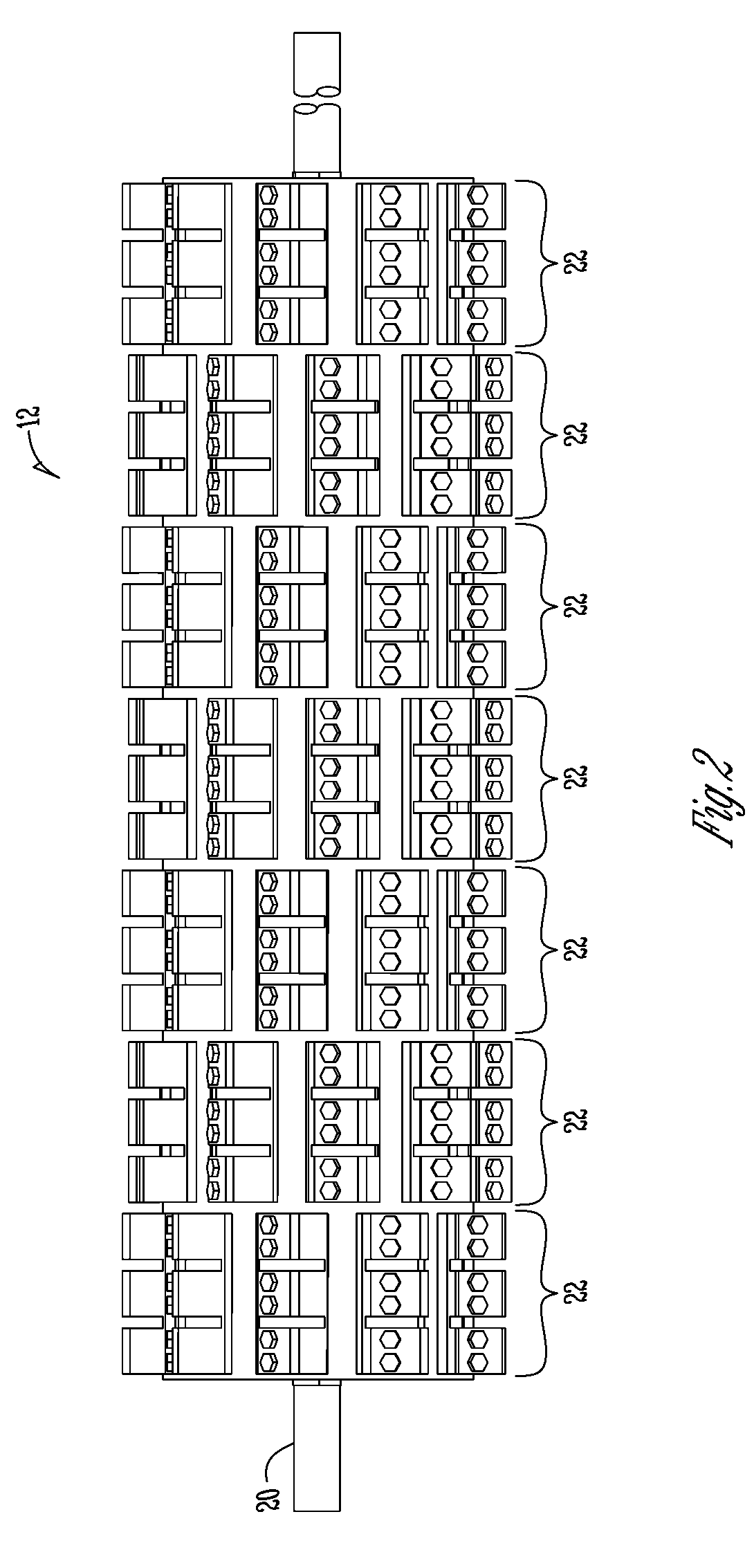 Double shear material chopper