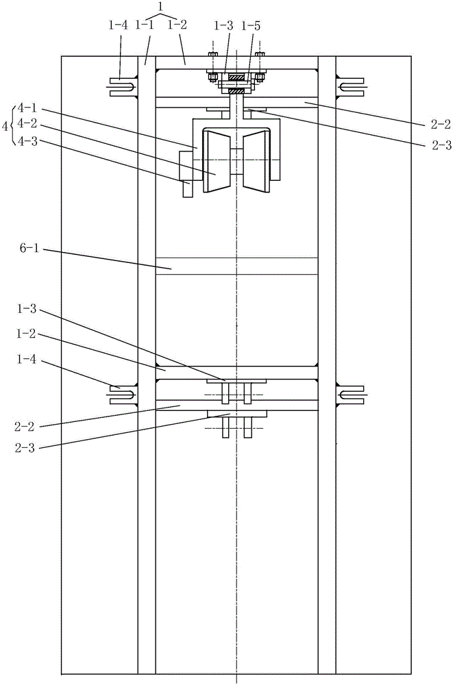 Self-climbing repair platform for electric poles