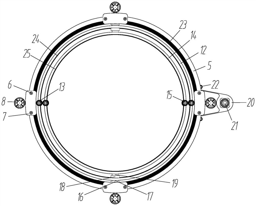 Underwater target capturing system