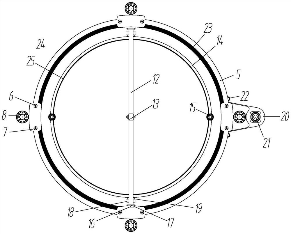 Underwater target capturing system