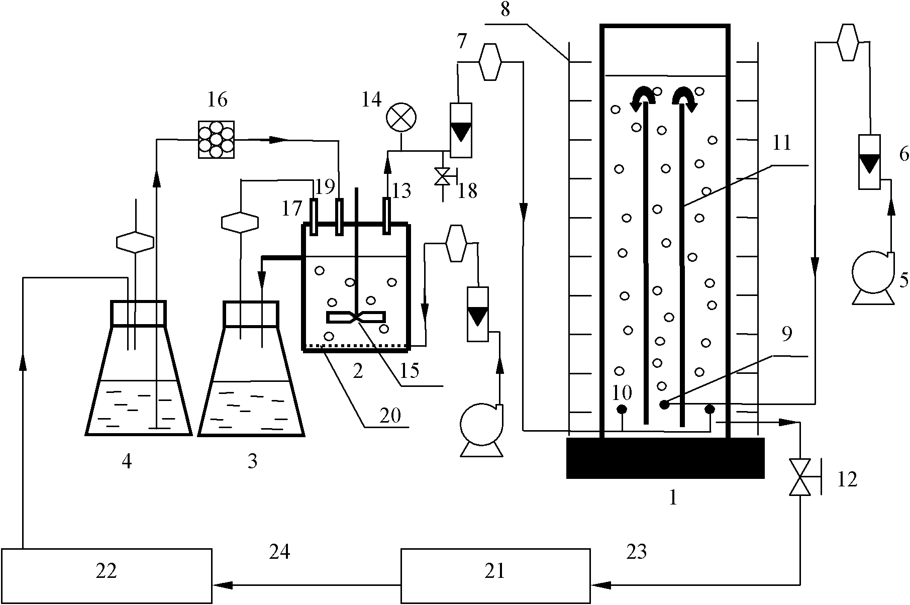 Method for supplementing fermentation raw material by microbial fermentation tail gas CO2 immobilized by microalgae culture