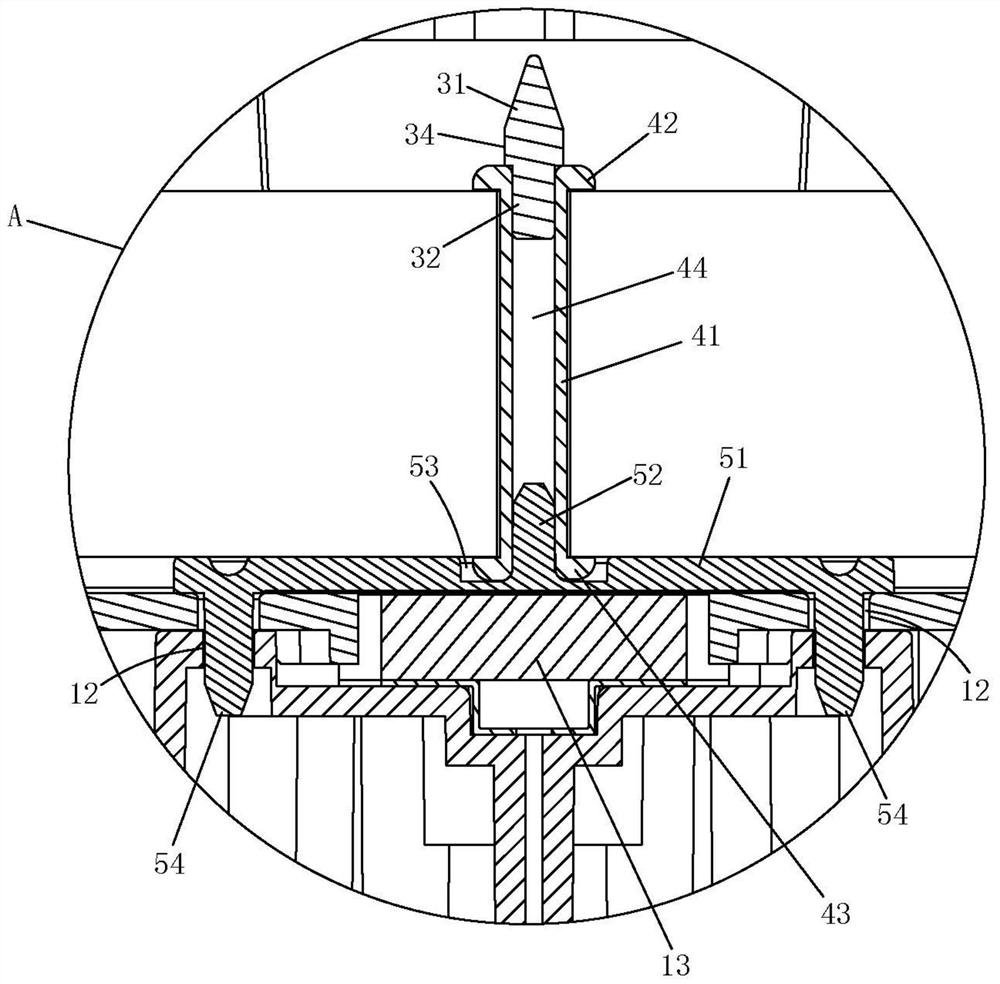 Riveting tube file binding machine capable of achieving automatic cutting-riveting rivet taking