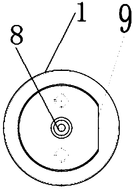 Grinding clamp and clamping method suitable for thin-wall long spacer bush