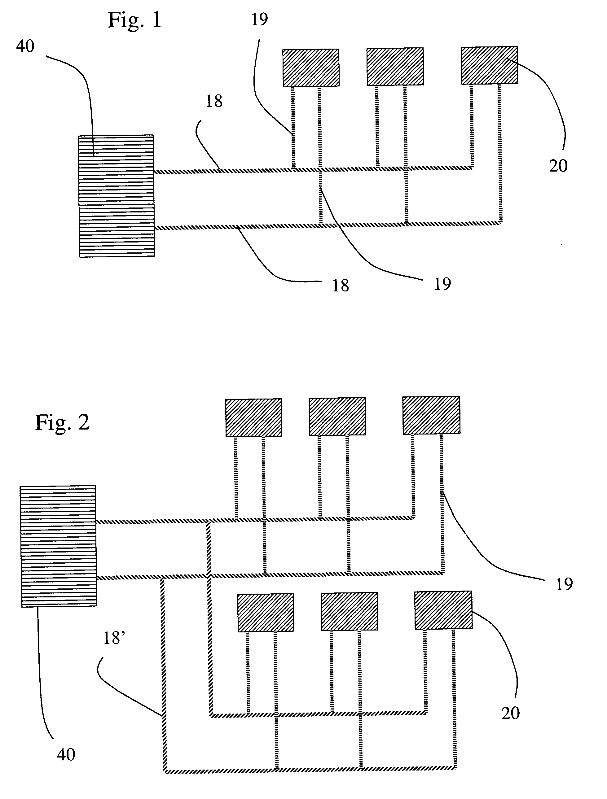 Status flags in a system of electronic pyrotechnic devices such as electronic detonators