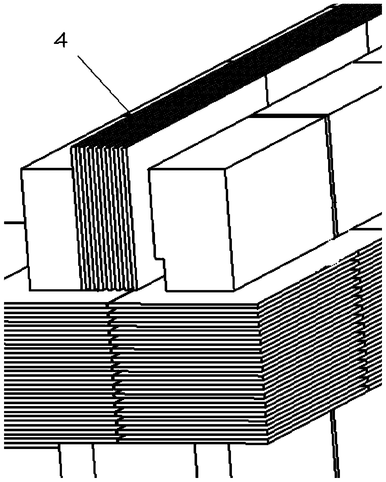 Battery internal circulation heat management system