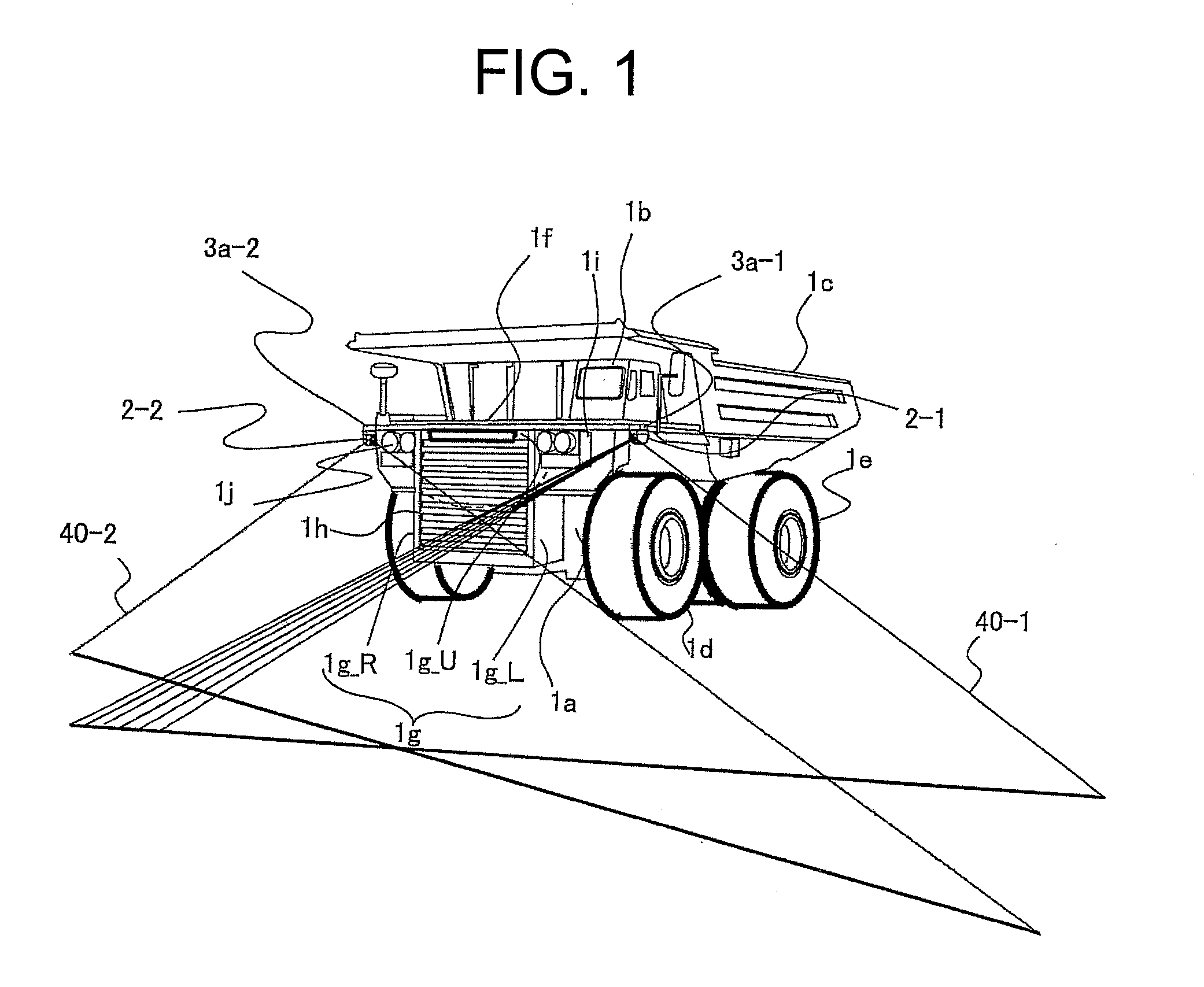 Periphetal object detection system and haulage vehicle