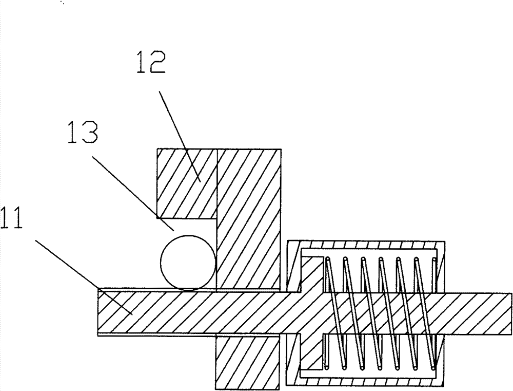 Feeding mechanism of vertical multi-start hoop bending machine