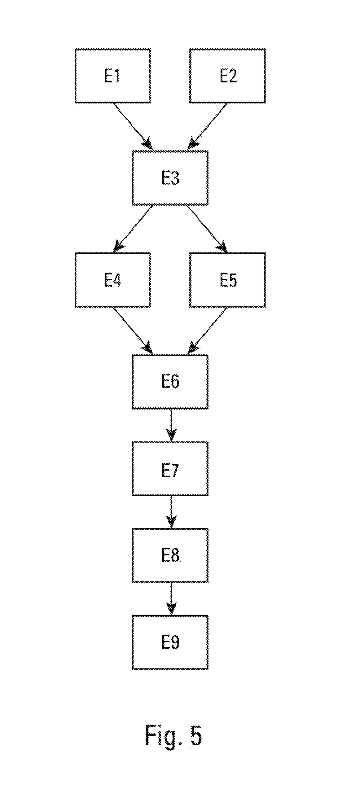 Machinery system intended for the manipulation of at least one upper module and/or at least one lower module