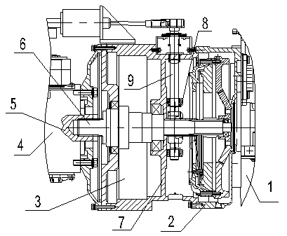 Method for integrating transmission system of hybrid vehicle and device