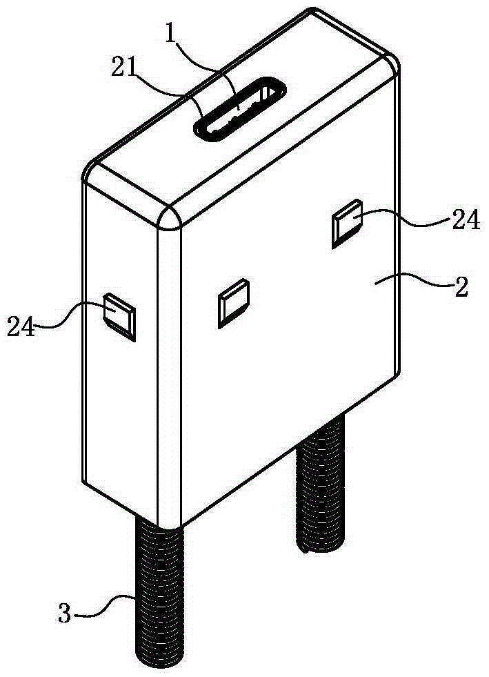 Telescopic connector and connecting base with the same